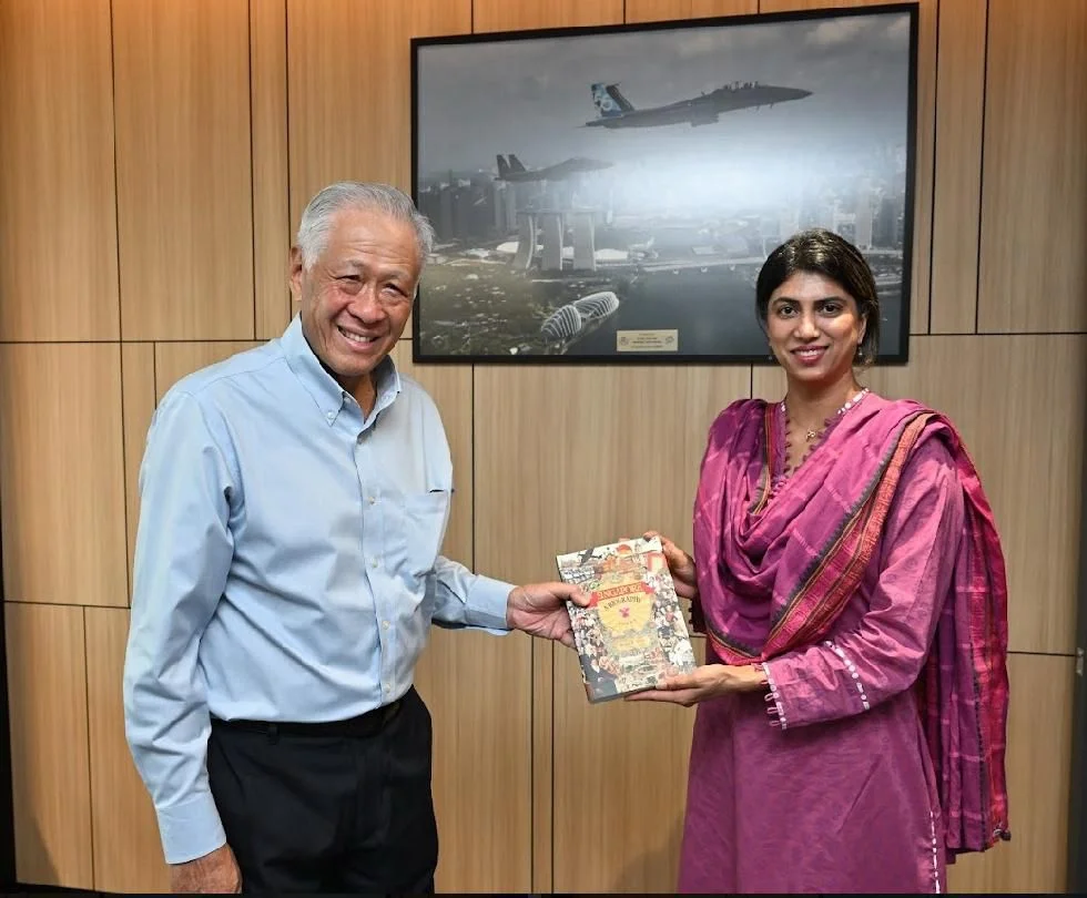 High Commissioner Rabia Shafiq Meets Singapore Defence Minister